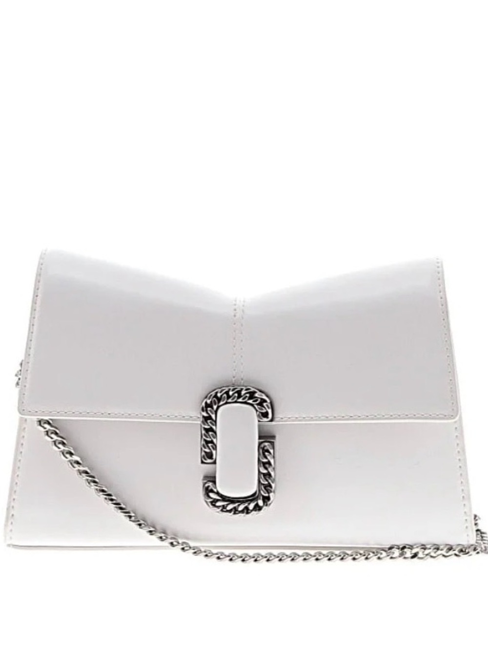 MARC JACOBS White Chain Shoulder Bag - Stylish Everyday Crossbody